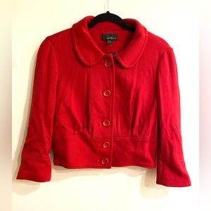Forever 21 Red Button-Up Jacket
